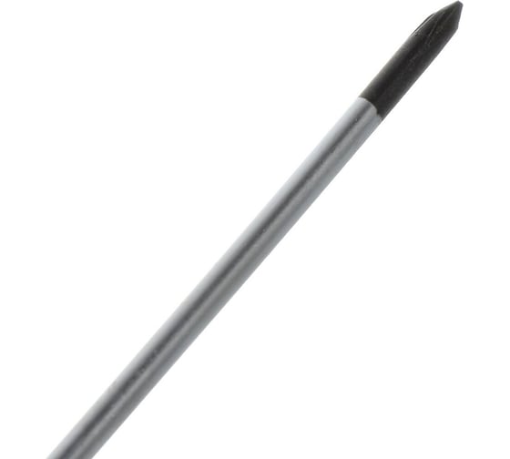 Крестовая отвертка BARTEX PH0x100 мм, антискользящая двухкомпонентная рукоятка, CrV сталь 138271