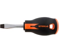 Шлицевая отвертка АвтоDело PRO 6,5x38 мм 39560 14848