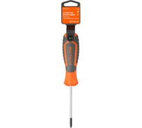 Отвертка крестовая Airline PZ0x60мм с эргономичной рукояткой магнитная, пласт.подвес ATAV500