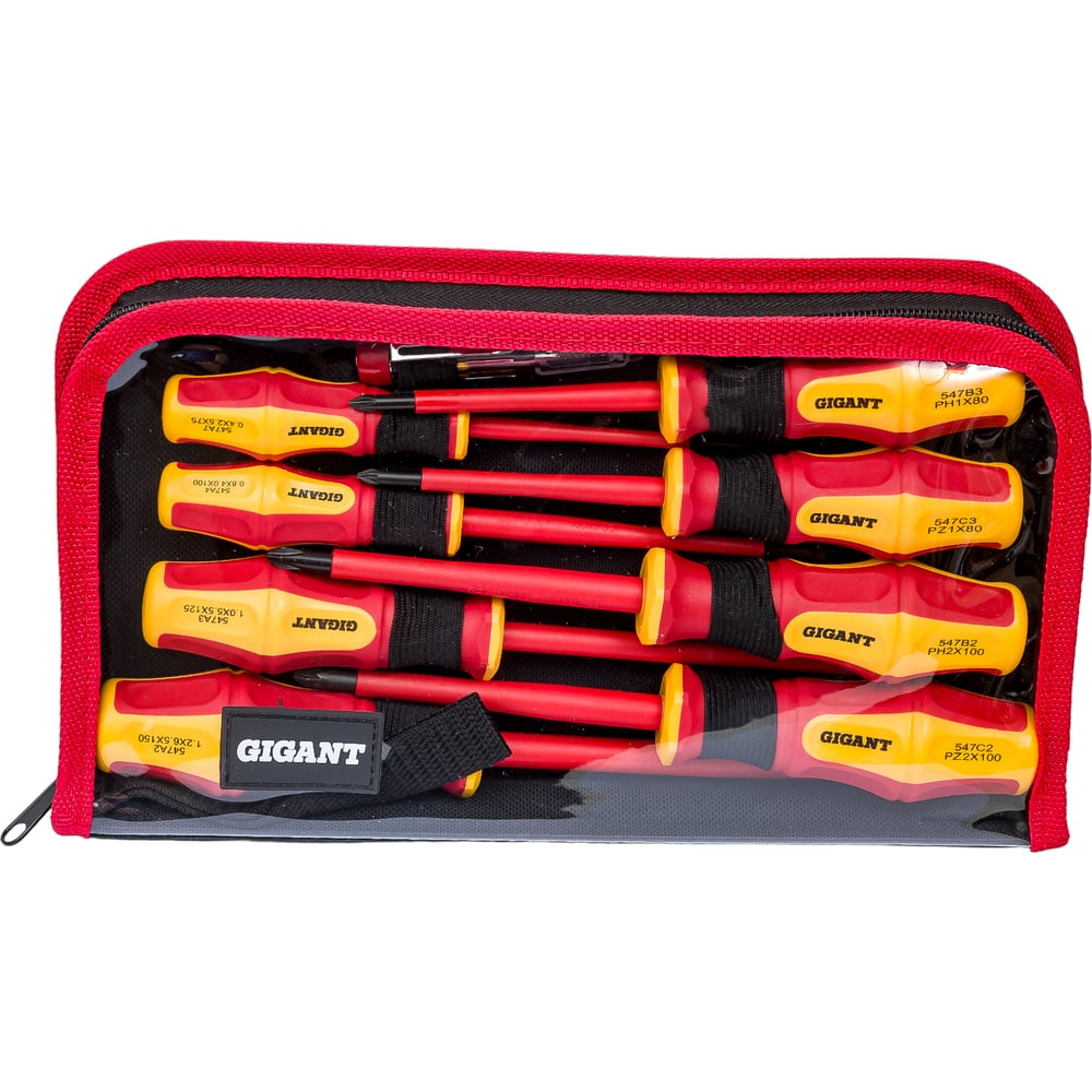 Набор диэлектрических отверток 9шт Gigant GBSD-5 - выгодная цена ...