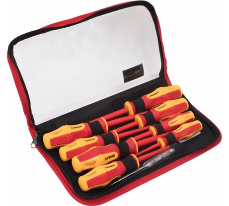 Набор диэлектрических отверток 9шт Gigant GBSD-5