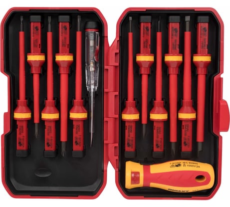 Набор диэлектрических отверток 13 шт Gigant GBSD-7