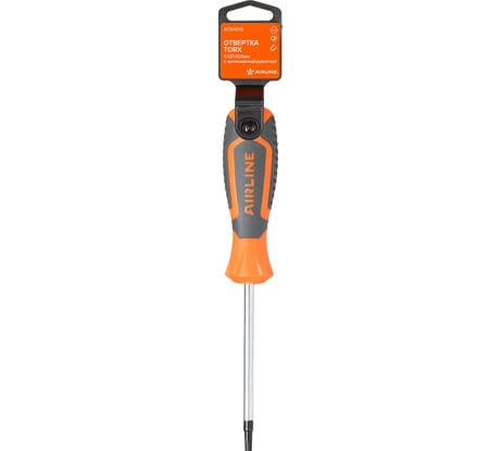 Отвертка Airline TORX TX27x100 мм, с эргономичной рукояткой, магнитная, пластиковый подвес ATBX010