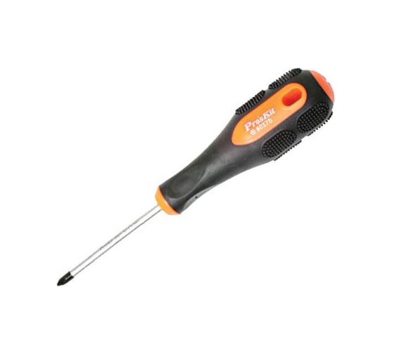 Отвертка ProsKit Pro-soft + #0, 3х75мм, 163мм SD-201B С00033919 1