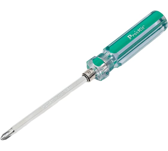 Ручная отвертка с двухсторонней насадкой ProsKit #2/-6,0х100мм SD-5107D С00036694