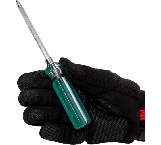 Ручная отвертка с двухсторонней насадкой ProsKit #2/-6,0х100мм SD-5107D С00036694
