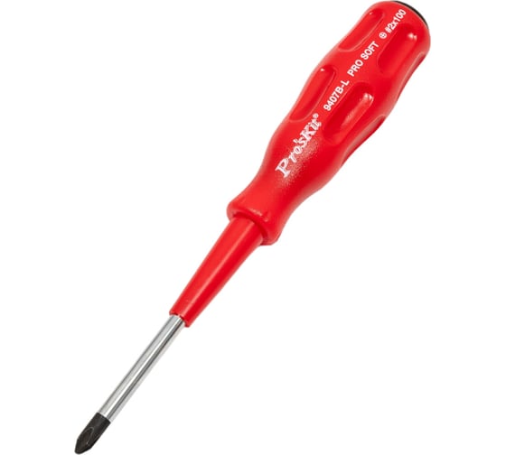 Отвертка ProsKit Pro-Soft + #2x57мм 89407B-L С00036802