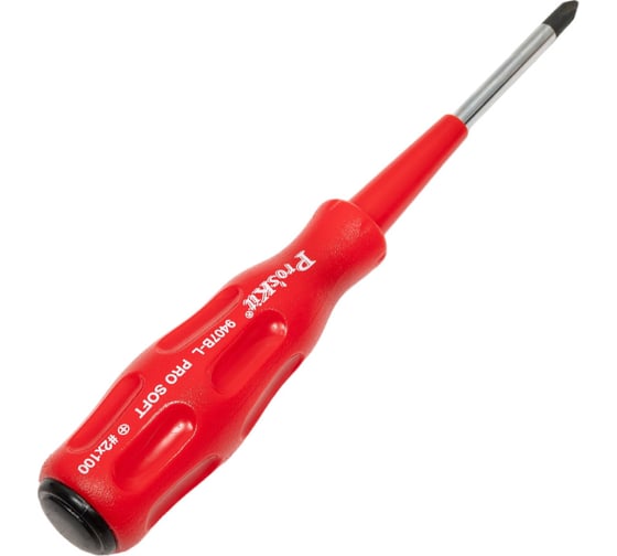 Отвертка ProsKit Pro-Soft + #2x57мм 89407B-L С00036802