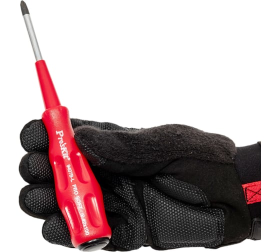 Отвертка ProsKit Pro-Soft + #2x57мм 89407B-L С00036802