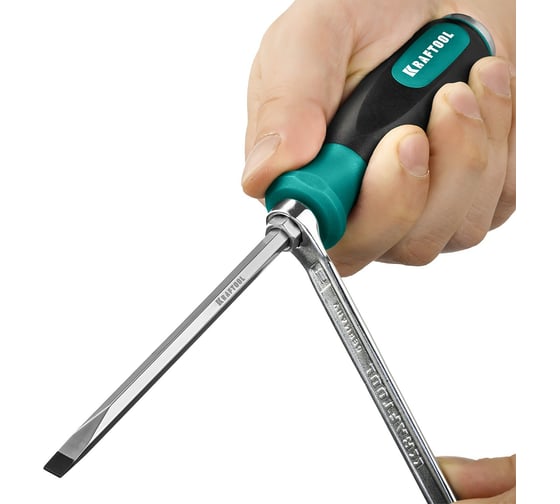 Ударная отвертка KRAFTOOL Impact стержень из CrMo стали 250033-5
