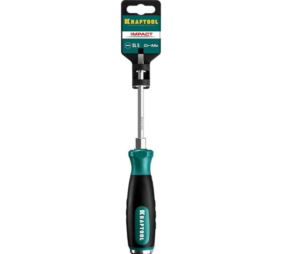 Ударная отвертка KRAFTOOL Impact стержень из CrMo стали 250033-5