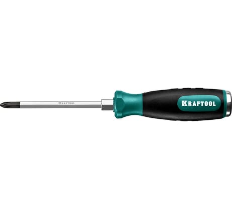 Ударная отвертка KRAFTOOL Impact PH 2 , сквозной стержень из Cr-Mo стали, 250034-2