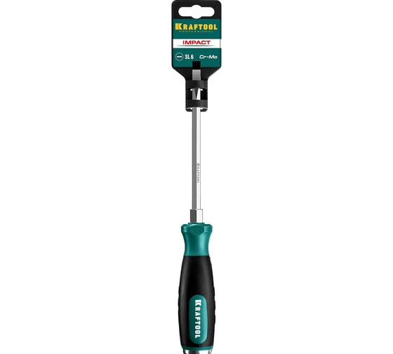 Ударная отвертка KRAFTOOL Impact стержень из CrMo стали, 250033-6
