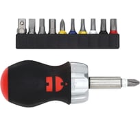 Малая отвертка с трещоткой WURTH 11 бит 061363050