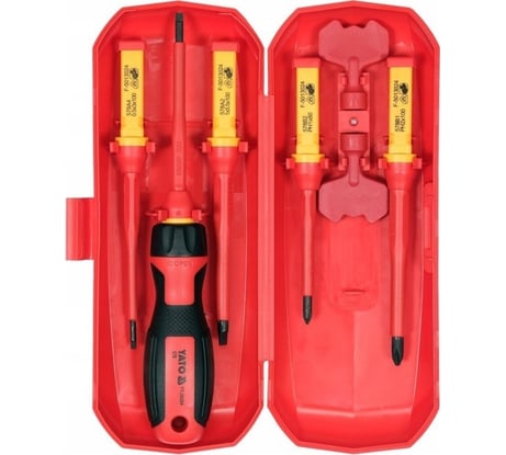 Набор изолированных отверток VDE YATO 8 шт. YT-28294