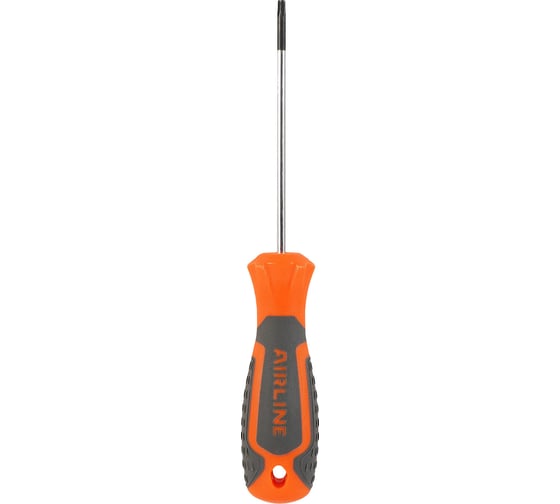 Отвертка TORX Airline TX10x80 с эргономичной рукояткой, магнитная, пластиковый подвес ATBX006