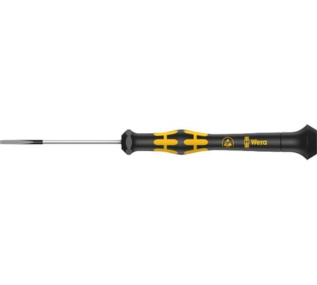 Шлицевая отвертка Wera Kraftform Micro 1578 A ESD 0.40x2.0x60 мм WE-030103