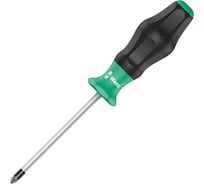 Крестовая отвертка Wera Kraftform Comfort 1355 Pozidriv PZ1х80 мм 031461