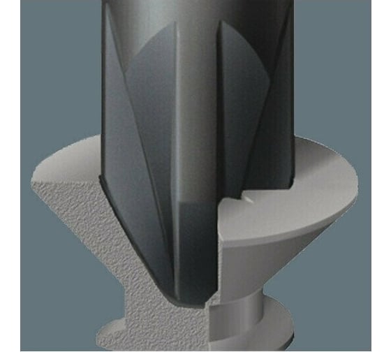 Шлицевая отвёртка для прецизионных работ WERA SL 0.30 x 1.8 x 40 мм WE-117993