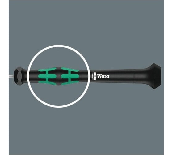Шлицевая отвёртка для прецизионных работ WERA SL 0.30 x 1.8 x 40 мм WE-117993