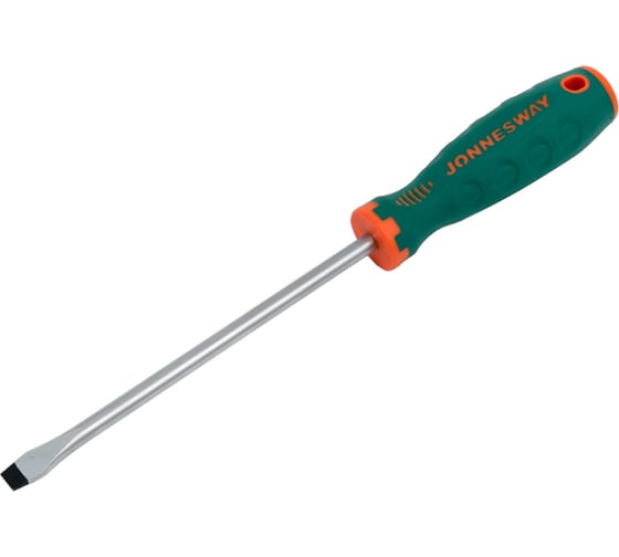 Шлицевая отвертка Jonnesway Anti-slip grip D71S9175 9.5x175 мм 49133