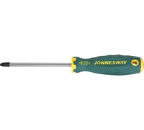 Отвертка Jonnesway D71Z4200 Anti-Slip Grip Pozidriv PZ4 10x200x329 мм 49228