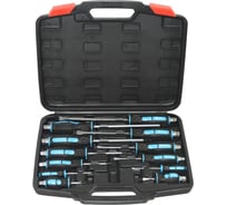 Набор усиленных ударных отверток AIST крестовых PH и шлицевых SL 12 предметов в кейсе 800512-M 00-00026119