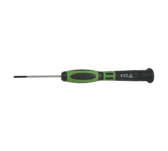 Отвертка для электроники HAUPA ESD, SL60x0,8 мм 100704 1