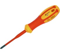 Диэлектрическая отвёртка DUEL Slimline 1000V крестообразный шлиц Ph1 4.5x80мм, длина 180мм DE02S-001-080