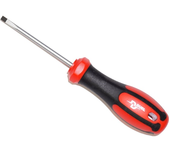 Отвёртка DUEL Slimline серии DuoTech прямой шлиц Sl3 3x75мм, длина 165мм, DL10-030-075 1