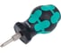 Короткая отвёртка для карбюраторов, шлицевая WERA 335 Stubby SL 3,5x0,6x24,5 мм WE-008840 2