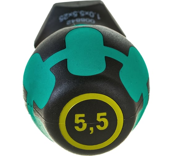 Короткая отвёртка для карбюраторов, шлицевая WERA 335 Stubby SL 5,5x1,0x24,5 мм WE-008842