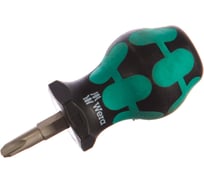 Крестовая отвёртка для карбюраторов WERA 350 PH Stubby PH3x25 мм WE-008852