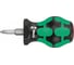 Крестовая отвёртка для карбюраторов WERA 350 PH Stubby PH2x25 мм WE-008851 1