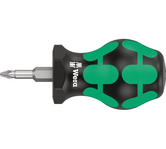 Крестовая отвёртка для карбюраторов WERA 355 PZ Stubby PZ1x25 мм WE-008853 1