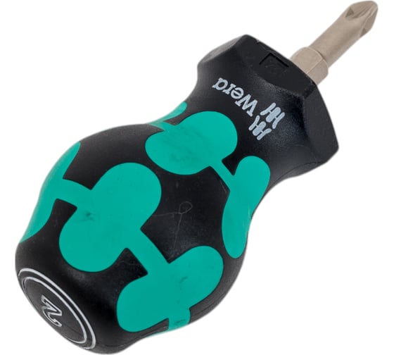 Крестовая отвёртка для карбюраторов WERA 355 PZ Stubby PZ2x25 мм WE-008854