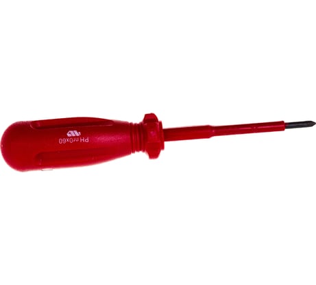 Отвертка TOPEX 1000В, PH0x60 мм 39D411