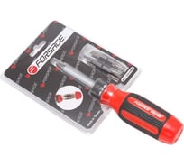 Отвертка реверсивная с набором бит Forsage 8предметов, s1xs2, t15xt20, t25xt30, h4xh5, ph1xsl 3мм, ph2xsl 5мм, ph3xsl 6мм F-32808MR(7301)