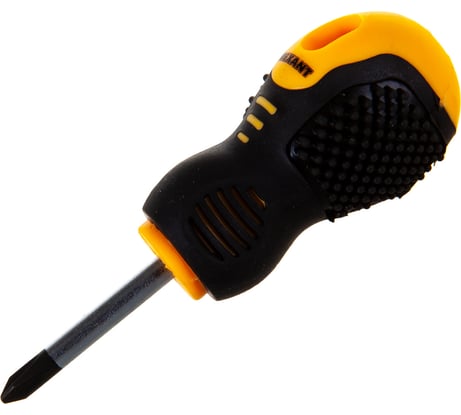 Крестовая отвертка REXANT PH 1х40 мм, двухкомпонентная рукоятка 12-6412