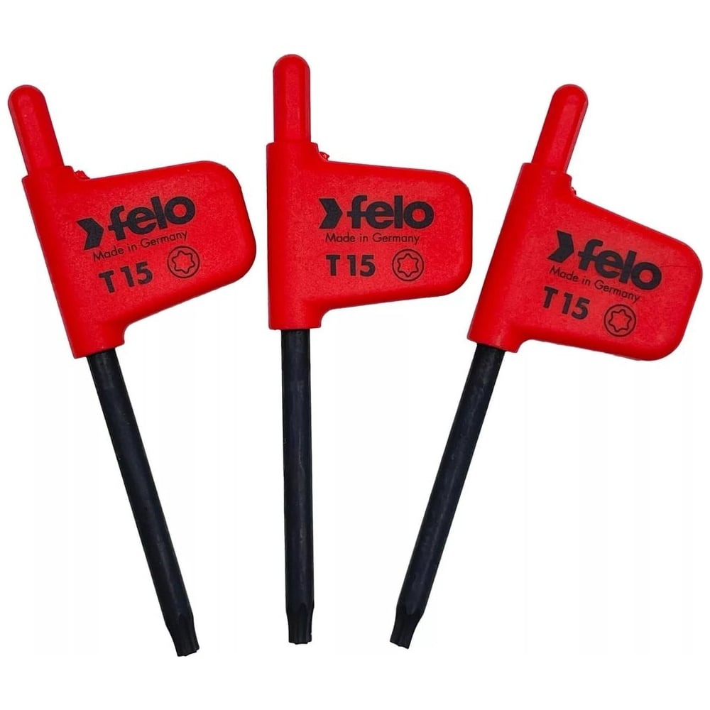 Флажковый ключ Felo TX15x43, упаковка 3 шт. 34811550 - выгодная цена ...