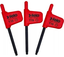 Флажковый ключ Felo TX15x43, упаковка 3 шт. 34811550