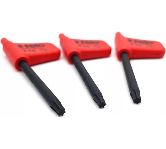 Флажковый ключ Felo TX15x43, упаковка 3 шт. 34811550