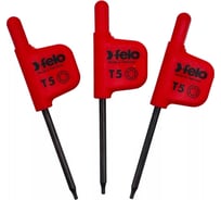 Флажковый ключ Felo TX5x33, упаковка 3 шт. 34810550