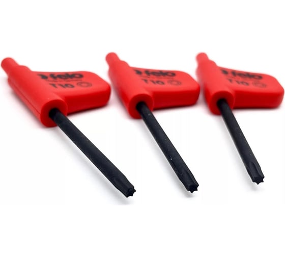 Флажковый ключ Felo TX10x37, упаковка 3 шт. 34811050