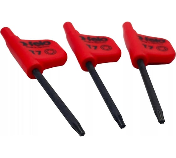 Флажковый ключ Felo TX7x33, упаковка 3 шт. 34810750