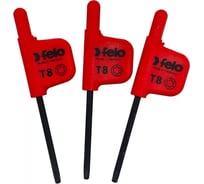 Флажковый ключ Felo TX8x33, упаковка 3 шт. 34810850