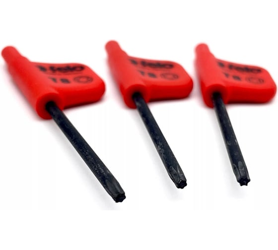 Флажковый ключ Felo TX8x33, упаковка 3 шт. 34810850