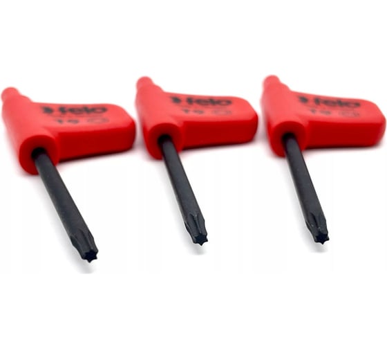 Флажковый ключ Felo TX9x37, упаковка 3 шт. 34810950