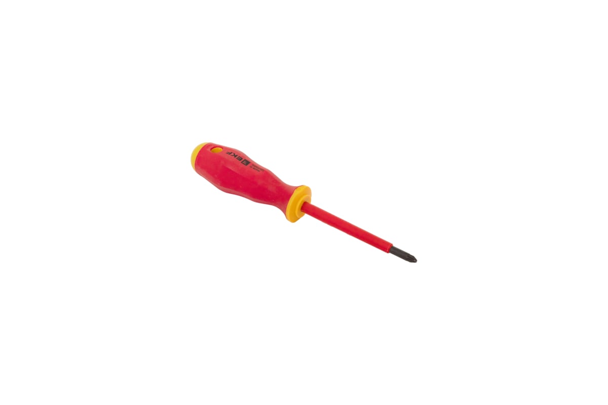 Отвертка EKF Professional PZ-FL1x80 мм, VDE 1000В pz-fl-1-80-pro-in ...