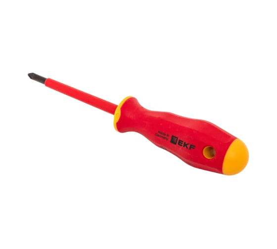 Отвертка EKF Professional PZ-FL1x80 мм, VDE 1000В pz-fl-1-80-pro-in
